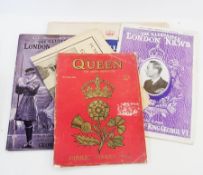 Large quantity "Picture Post", plus a selection of Royal ephemera