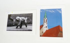 Fifteen limited edition photographs
Jonathan Fry (?)
Various subjects, to include Riga etc., signed,