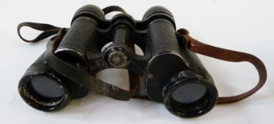 Carl Zeiss, Jena, Deltrinten 8 x 30 binoculars in fitted leather case