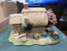 Various Lilliput Lane cottages (6) with paperwork etc. (1 box)