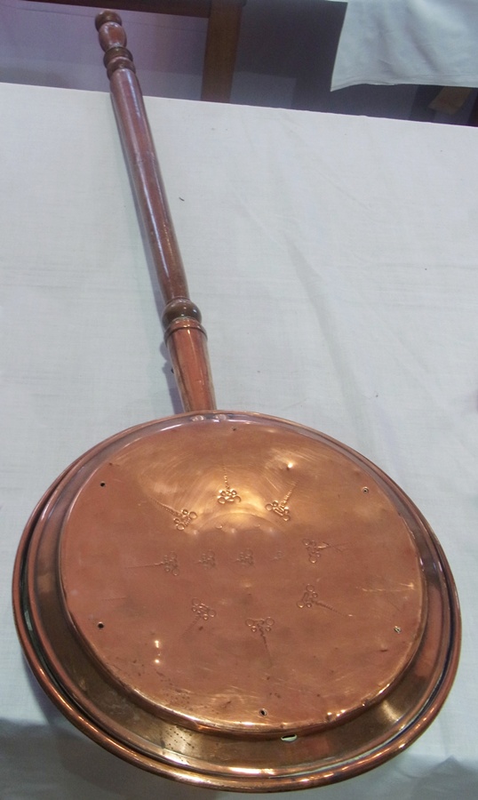 Copper warming pan