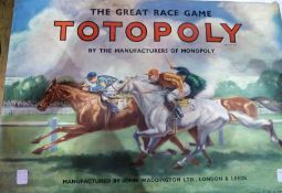 Waddingtons Totopoly, with three-fold board, boxed