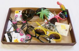 Quantity of costume jewellery and sunglasses