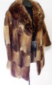 Three vintage fur coats