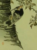 A large collection of Japanese prints to include:- Birds etc