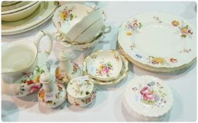Quantity Royal Crown Derby Posies pattern china items, including:- large jug, three piece