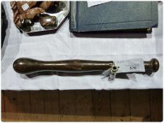 Police truncheon and a police whistle (2)