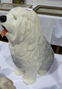 Beswick fireside model Old English sheepdog, 31cm high