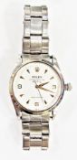 Gentleman's Rolex stainless steel Oyster Perpetual Air King wristwatch, in original box