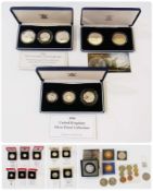 1994 three coins silver proof collection, commemorating the Fifty Anniversary of the Allied Invasion