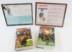 Various items relating to racing, including time form, racehorses of 1988, '86, '85 and '87, a