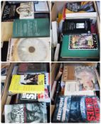 Large quantity of modern hardback and paperback books, some relating to Judaism, Ireland,