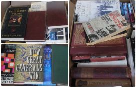 Quantity of modern hardback books, on various subjects including:-  Military, Murders, History