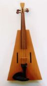 Trapezoidal violin, made by Ronald Roberts, 1971