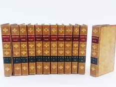 Fine Bindings, Gibbon, Edward
"A History of the Decline and Fall of the Roman Empire", in 12