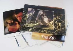 Various folded film posters and film memorabilia, including 2012, "The Ugly Truth", (1 envelope)