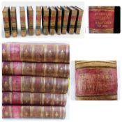 Scott, Sir Walter
"The Waverley Novels" in five volumes, Robert Cadell, Edinburgh, 1843, frontis