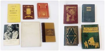 A quantity of antiquarian books, pictorial covers, also 
Lee, Laurie
"The First Born", The Hogarth