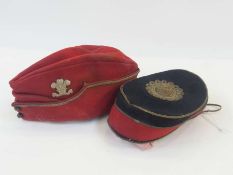 Two Victorian military caps (2)
