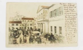 Postal History: Fifteen world items, Cairo "MISSENT TO NEW YORK", Katriricholms Station Hotel P x