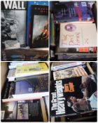 A large quantity of modern hardback and paperback books, many relating to Militaria, History,