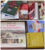 A large quantity modern hardback and paperback books on various subjects, including:- Travel,