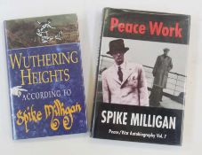 Milligan Spike 'Wuthering Heights according to Spike Milligan', Michael Joseph 1994, signed and