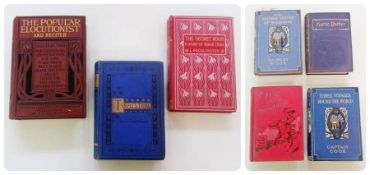 Various pictorial cloth books, published by Routledge, including:- 
Cook, Captain
"Three Voyages
