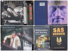 A large quantity of modern hardback and paperback books, on various subjects including:-