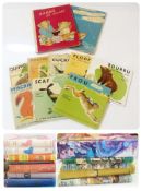 A large quantity of children's books, including:- 
Brunhoff, Jean de 
"Babar at Home" and "Babar's