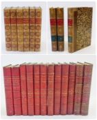 Fine Bindings, Moliere,  6 volumes, Vienne, Manz, Editeur, 1923, full calf, gilt decorations to