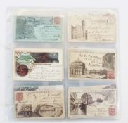ITALY  (48 cards)  Early Chromo views, Vignettes, 1893 Trieste, Venice 1895, 2 x Cooks Tours card of
