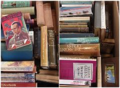 Large selection of hardback books, various authors including Conan Doyle, Lawrence Durrell, Graham