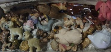 Beswick model foal, quantity Wade whimsies and other miniature models