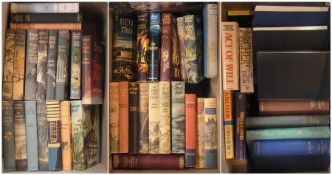 Large selection of World Book publications, many with dust jackets, Sinclair, Upton "Wide is the