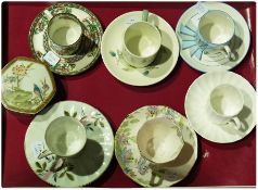 Quantity of early nineteenth century teacups and saucers and sundry decorative china (3 boxes)