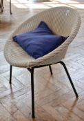 1950's style plastic weave chair
