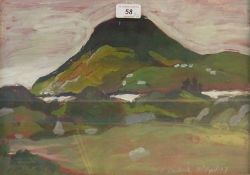 Six various oils on board 
20th Century School
Mountain and waterside landscapes (6)