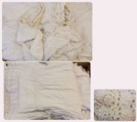 A quantity Victorian nightdresses, pantaloons, petticoats  etc (2 boxes)