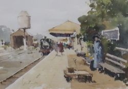 Watercolour
John Yardley
"The Elegant Passenger", signed and framed, 25 x 35cm