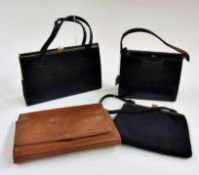 Four vintage evening bags including:- "Ackery, London" (4)