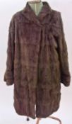 A vintage Squirrel coat with deep cuffs