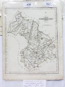 Country maps of Cambridgeshire and Yorkshire, 1787, J. Cary, Middlesex, Thomas Starling,