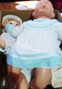 E F E baby doll, a Famosa baby doll and a 1984 J Turner doll made by Hasbro (3)