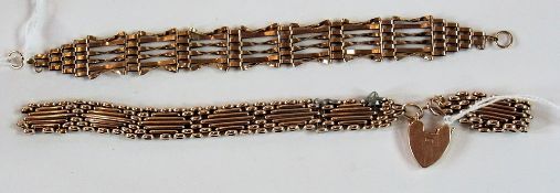 9ct gold modern bracelet
