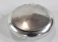 A pair silver square ashtrays, Sheffield 1965 together with three silver circular dishes, Winston