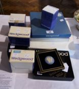 Quantity of boxed Wedgwood, including a chamberstick, Royal Wedding plates 23rd July 1986, a 1978