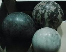 Hardstone and marble spheres