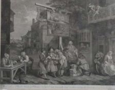 Engravings
G. Grignion after William Hogarth
Political cartoon, published 20th February 1757, also a
