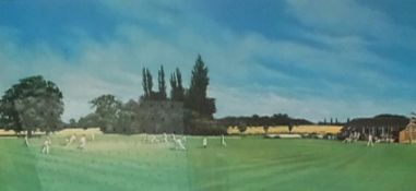 Limited edition colourprint
After John Laughton (1991) 
"Yorkshire Gentleman's Cricket Club", 16/150